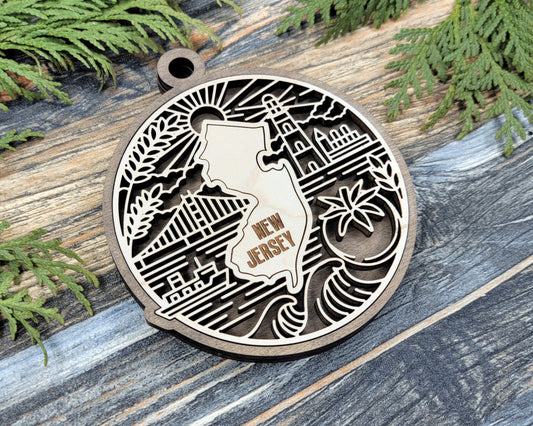 New Jersey State Heritage Ornament