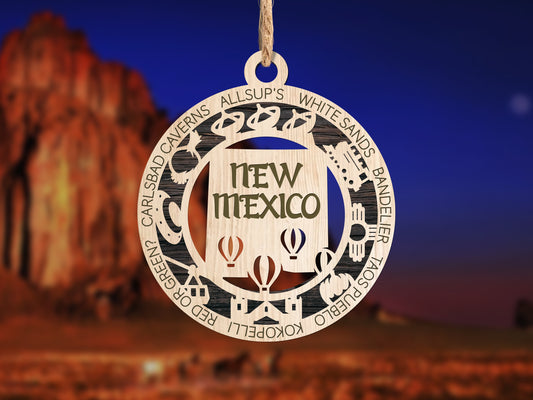 New Mexico State Ornament (32)