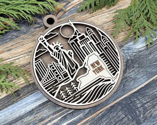 New York State Heritage Ornament