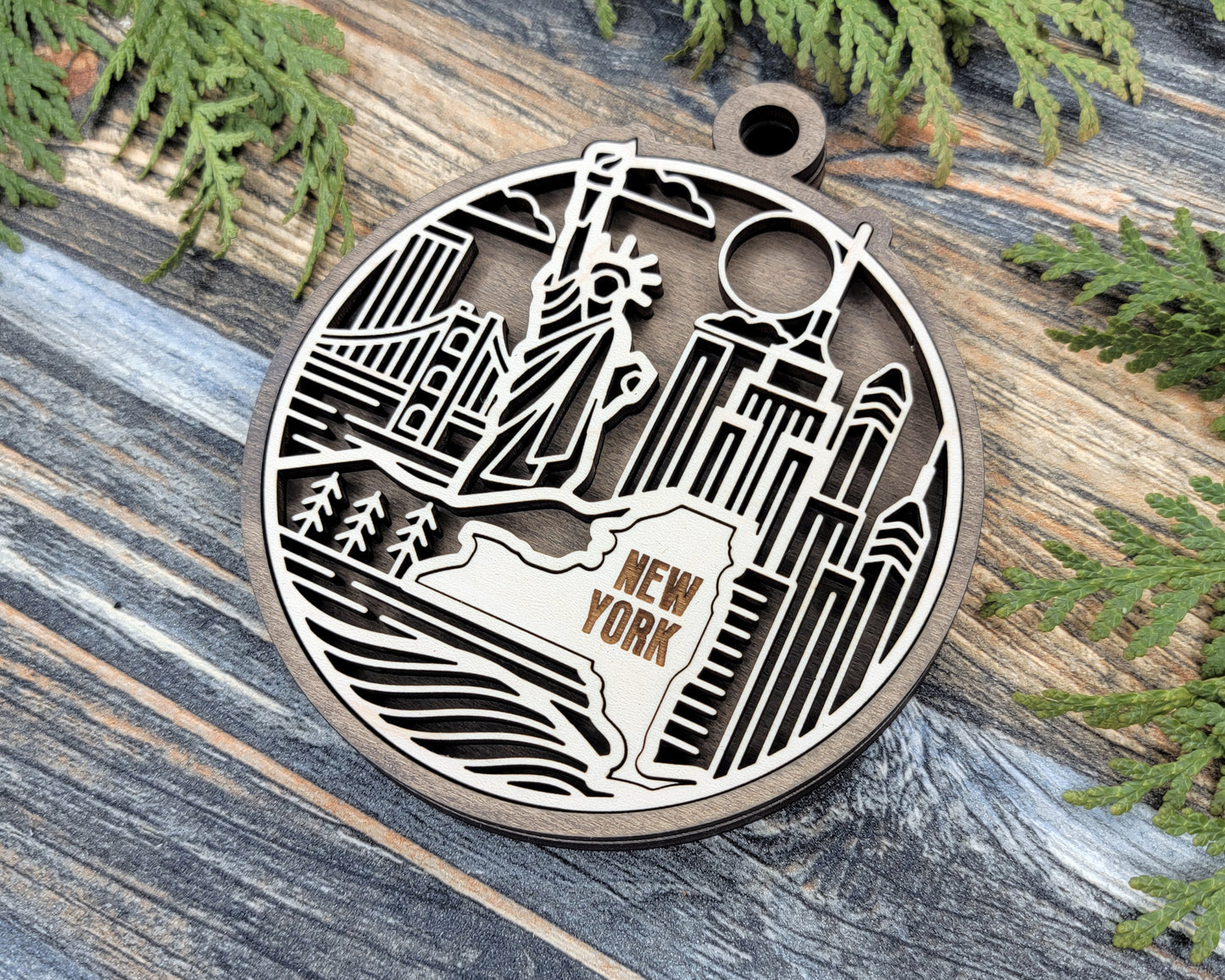 New York State Heritage Ornament