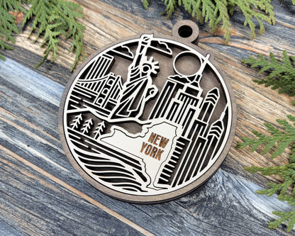 New York State Heritage Ornament