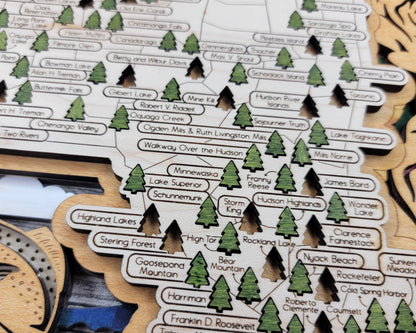 New York State Park Map