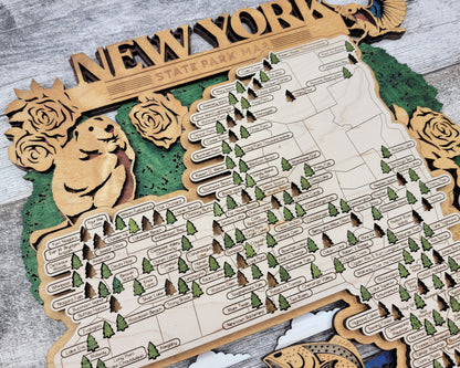 New York State Park Map