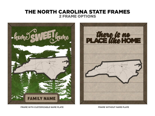 North Carolina State Frame