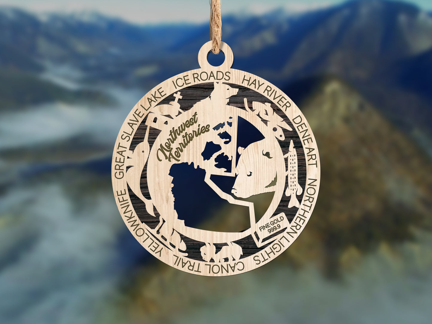 Northwest Territories Provincial Ornament