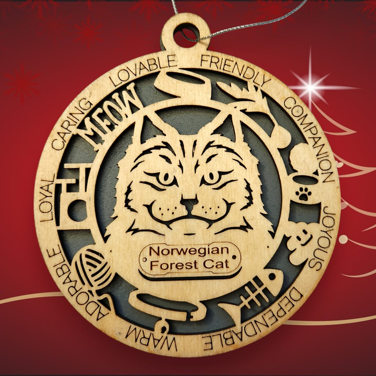 Norwegian Forest Cat (with Icons)