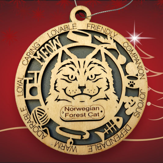 Norwegian Forest Cat (with Icons)