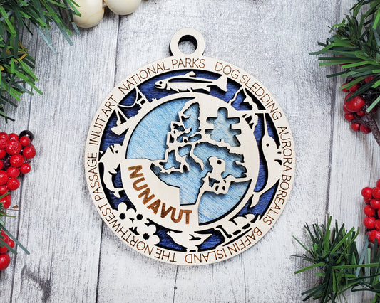 Nunavut Provincial Ornament