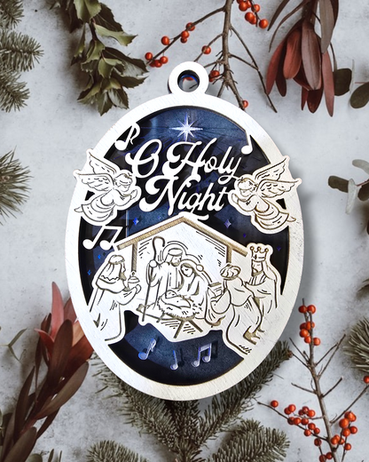 O Holy Night Classic Christian Carol Ornament