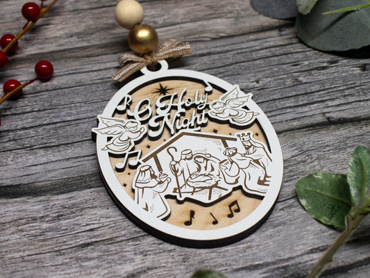 O Holy Night Classic Christian Carol Ornament