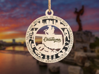 Oklahoma State Ornament (37)