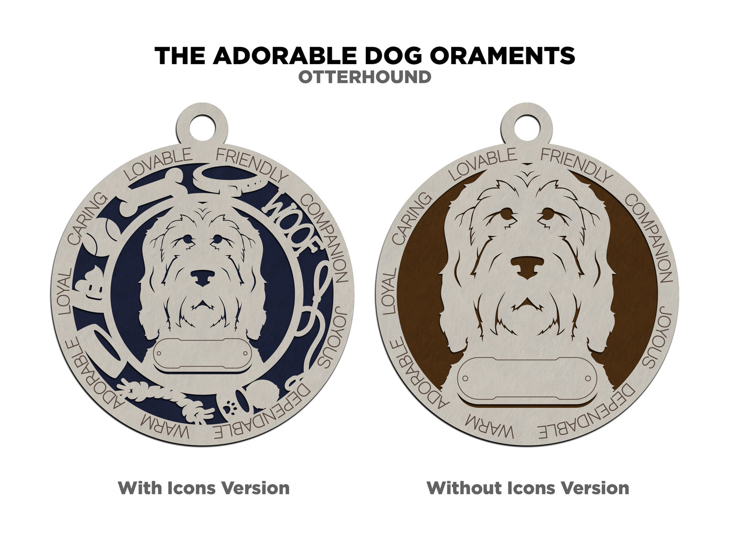Otterhound Dog Ornament