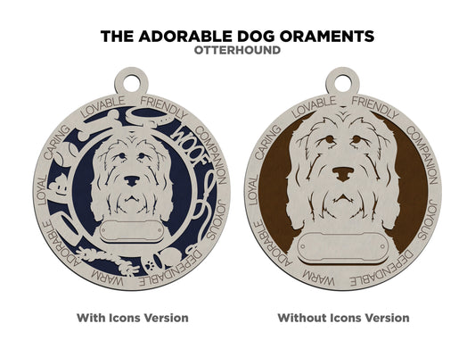 Otterhound Dog Ornament (114)