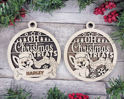 Pawsome Ornament - Oh Christmas Treats