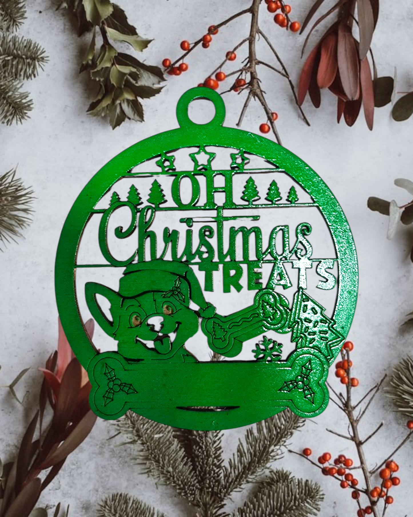 Pawsome Ornament - Oh Christmas Treats