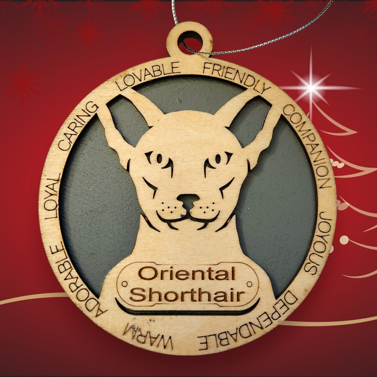 Oriental Shorthair Cat (no icons)