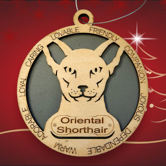 Oriental Shorthair Cat (no icons)