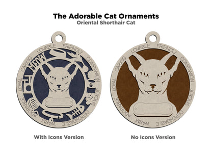 Adorable Cat Ornaments