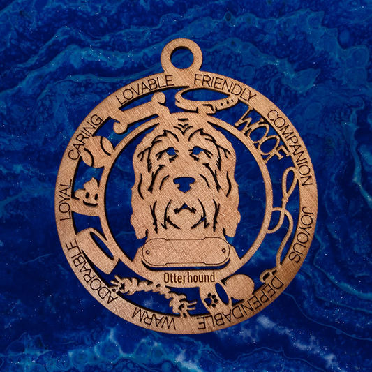 Otterhound Dog Ornament (114)
