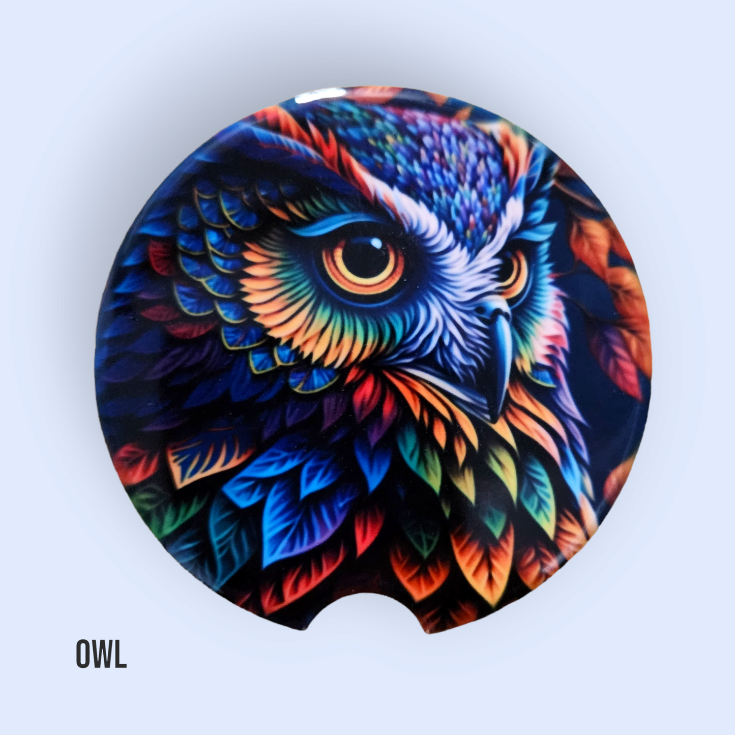 Owl Sandstone Car Coaster