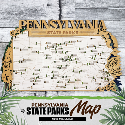 Pennsylvania State Park Map