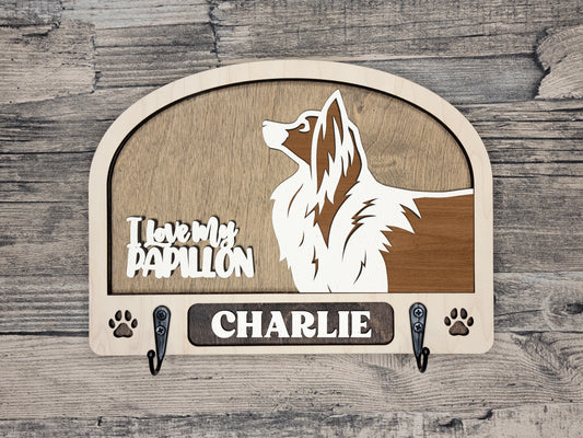 Papillon Leash Holder