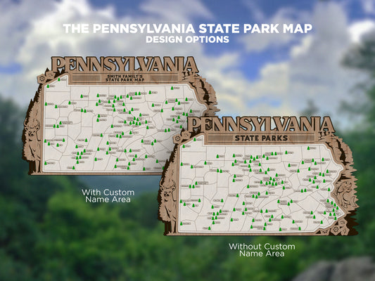 Pennsylvania State Park Map