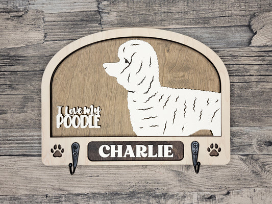 Poodle Leash Holder