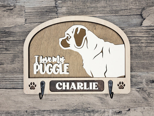 Puggle Leash Holder