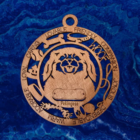 Pekingese Dog Ornament (116)