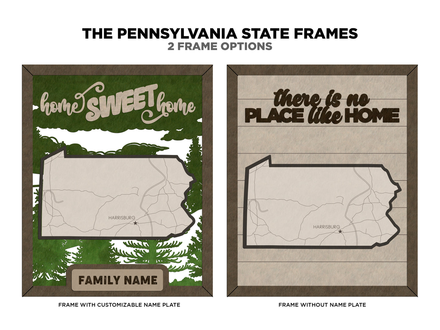 Pennsylvania State Frame
