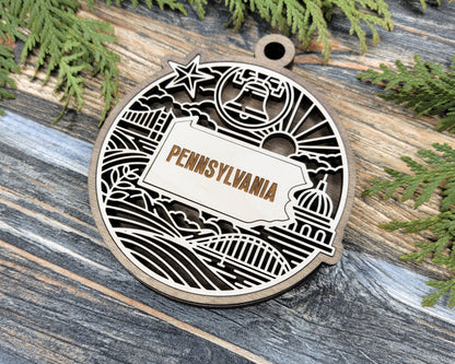 Pennsylvania State Heritage Ornament