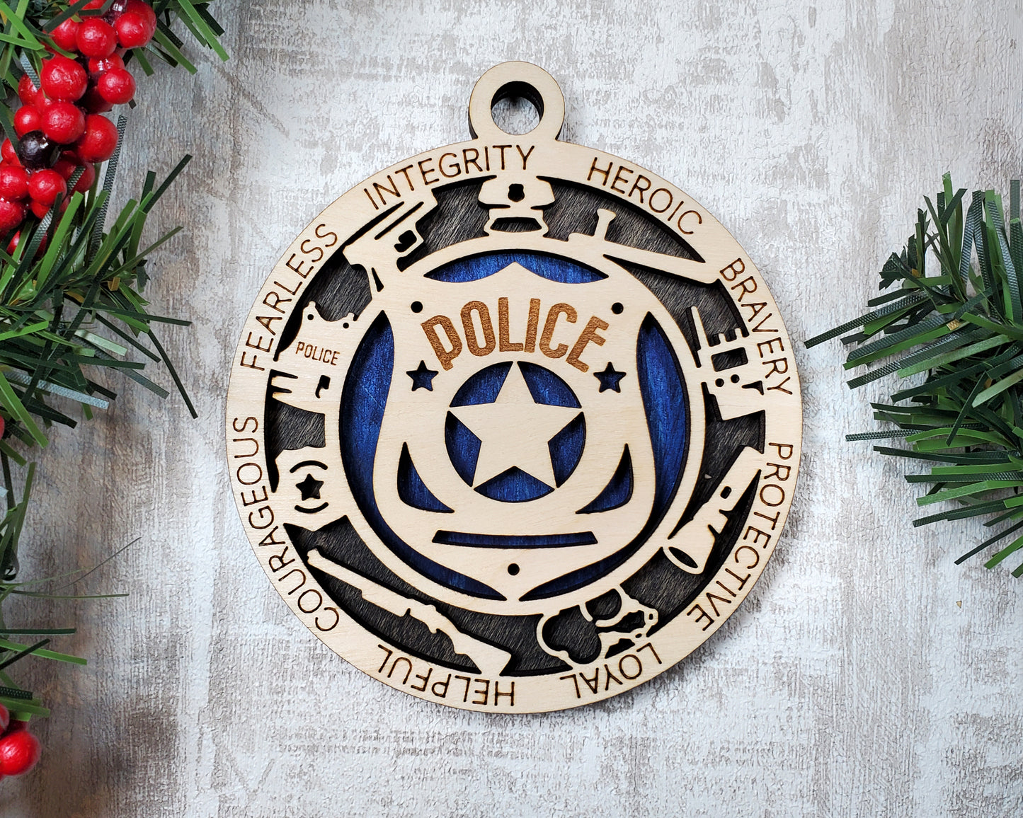 First Responder: Police Ornaments