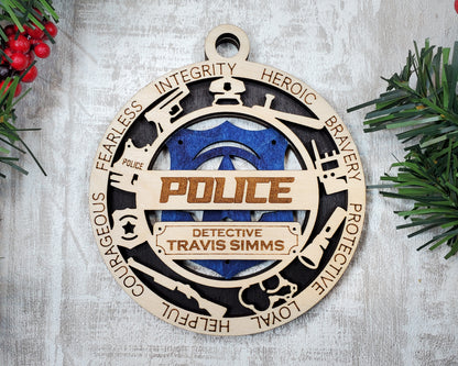 First Responder: Police Ornaments