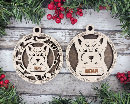 Adorable Dog Ornaments Pack 3