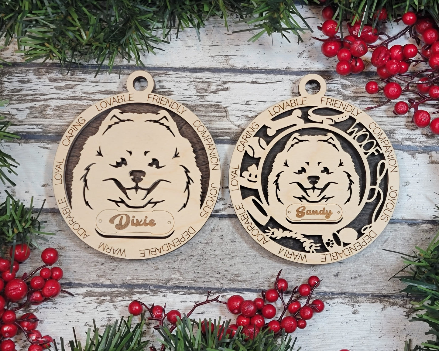 Adorable Dog Ornaments Pack 1