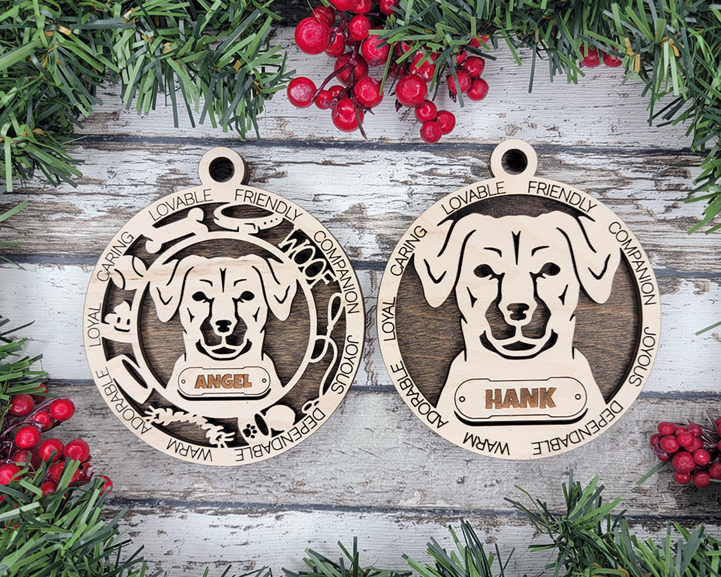 Adorable Dog Ornaments Pack 3