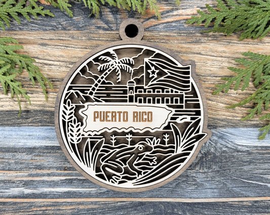 Puerto Rico State Heritage Ornament