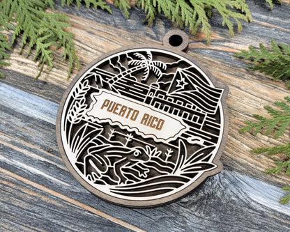 Puerto Rico State Heritage Ornament