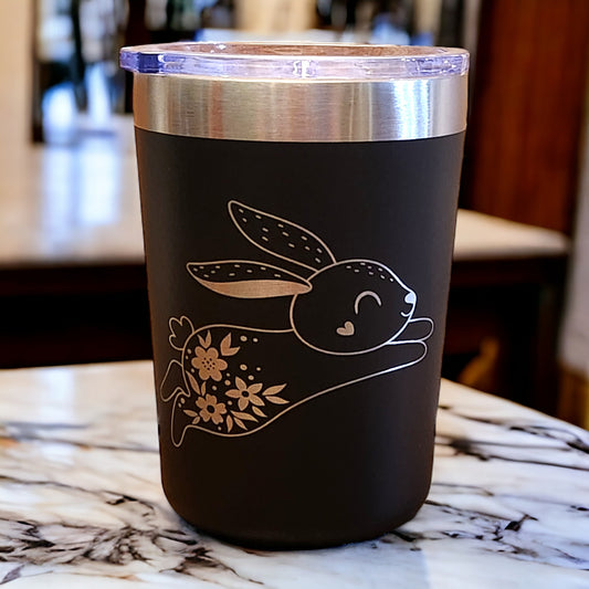 Engraved Rabbit Kids Mug