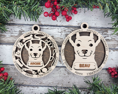 Adorable Dog Ornaments Pack 3