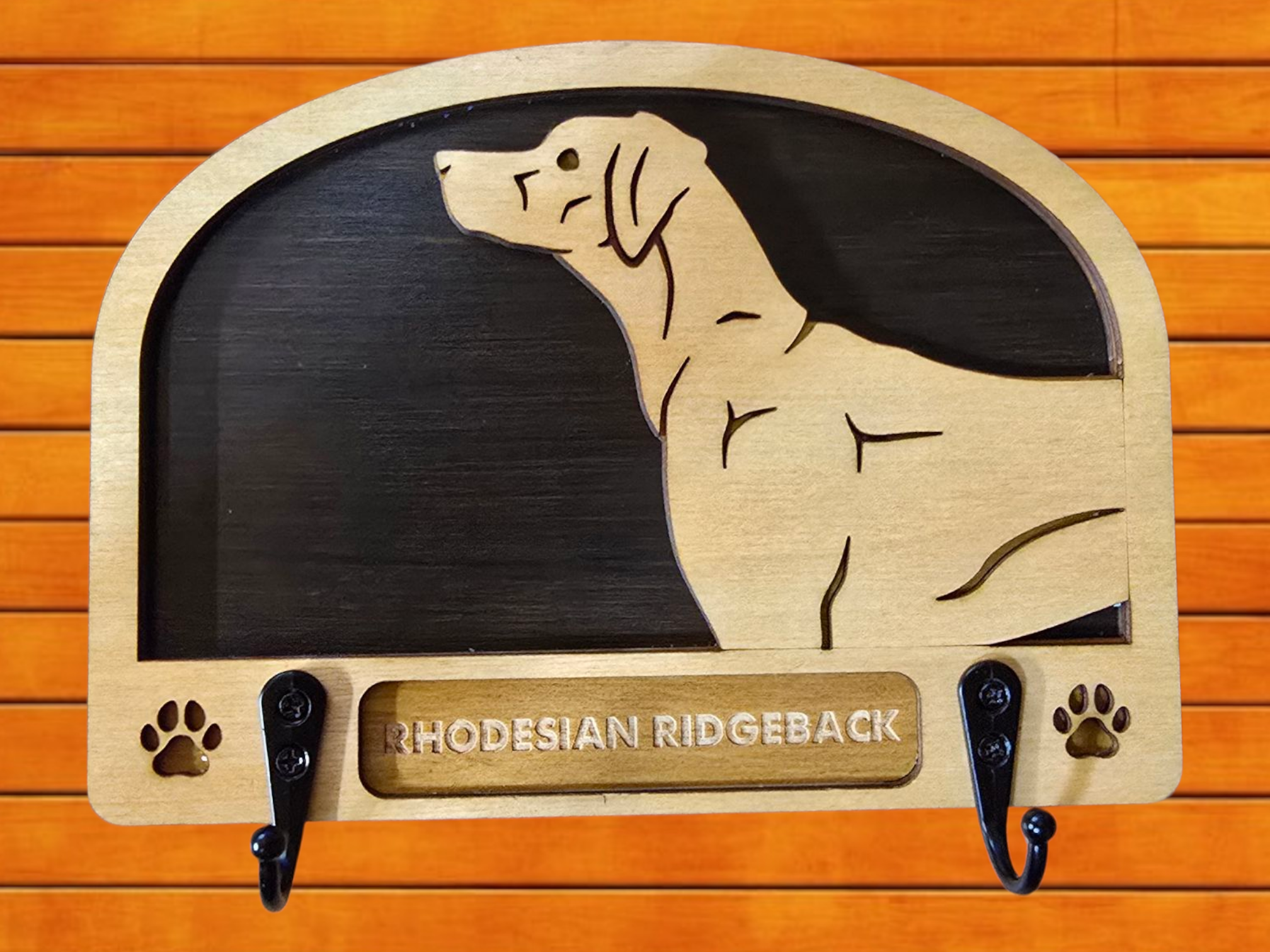 Rhodesian Ridgeback Leash Holder (91) – 2 Dudes Designs
