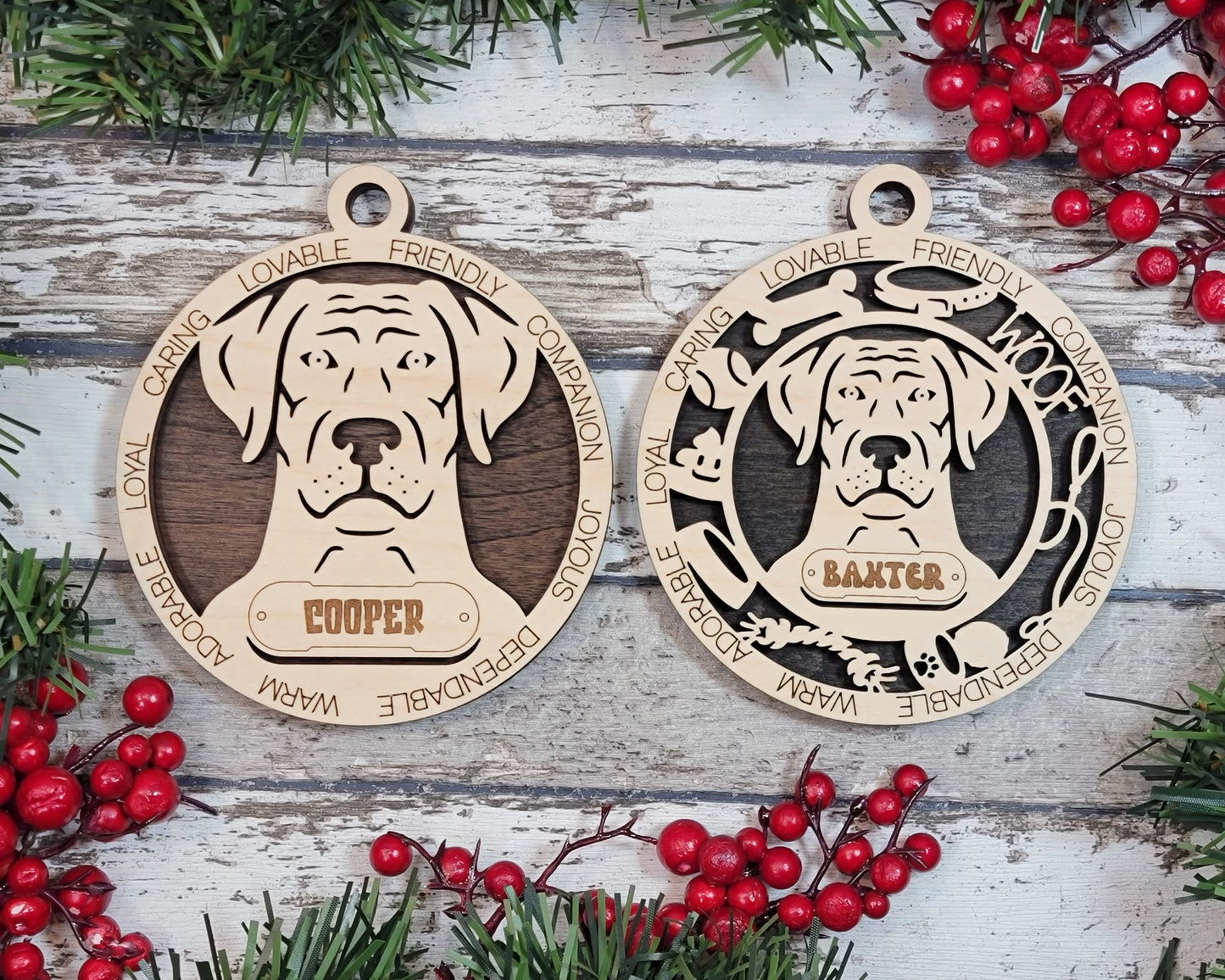 Adorable Dog Ornaments Pack 1