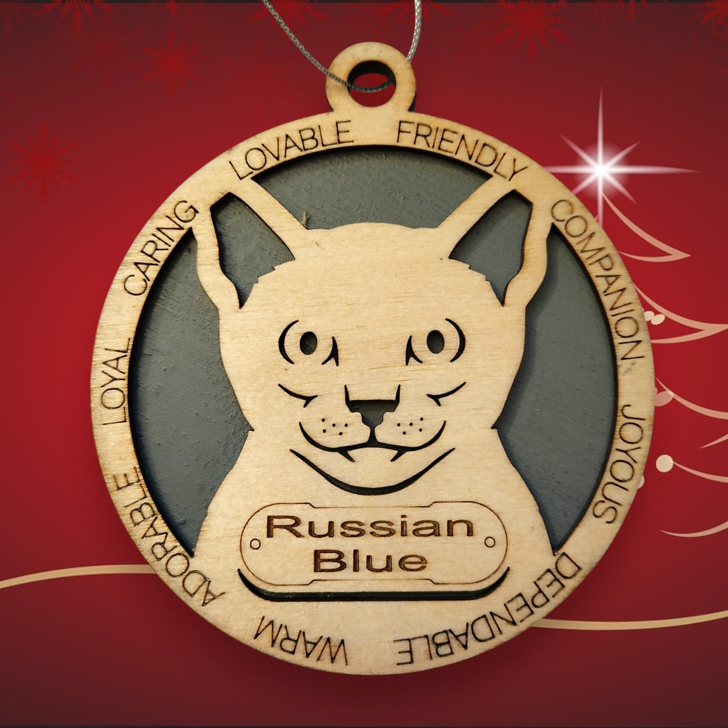 Russian Blue Cat (No Icons)