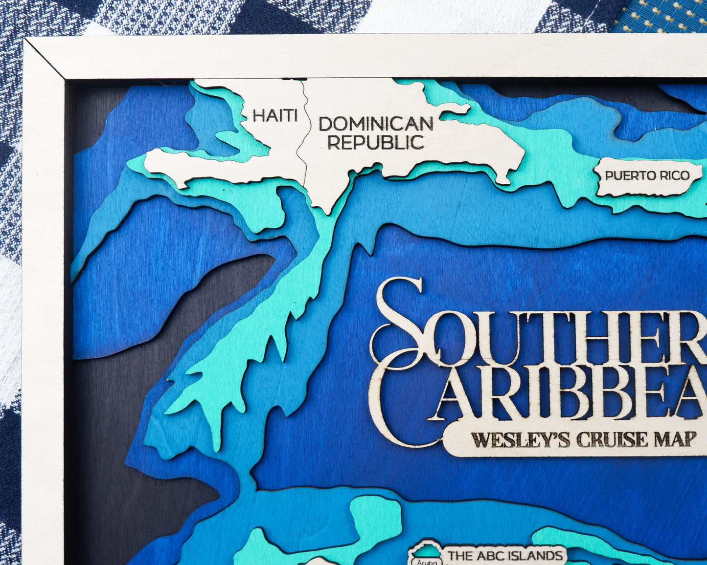 Southern Caribbean Cruise Travel Map