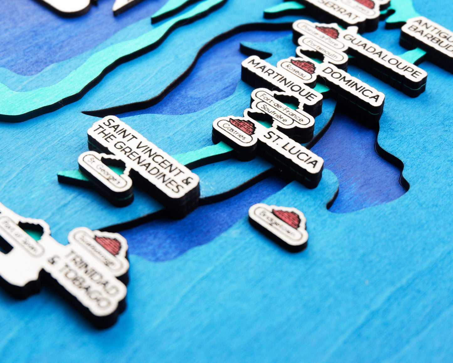 Southern Caribbean Cruise Travel Map