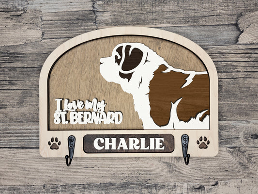 St. Bernard Leash Holder