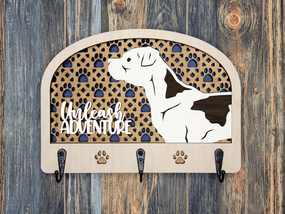 Staffordshire Bull Terrier (Regular) Leash Holder