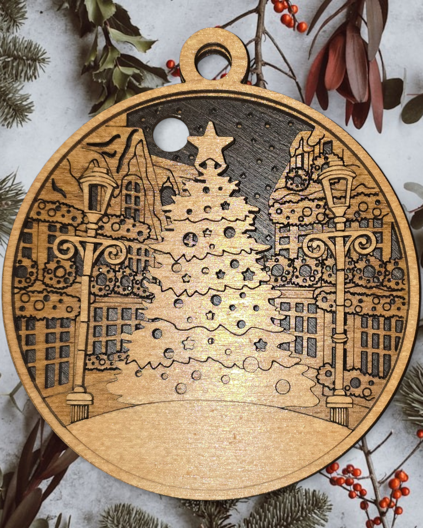 3D Christmas Scene 6 (Customizable)