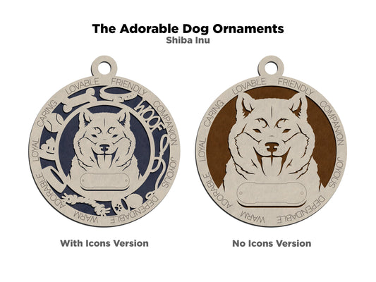 Shiba Inu Dog Ornament